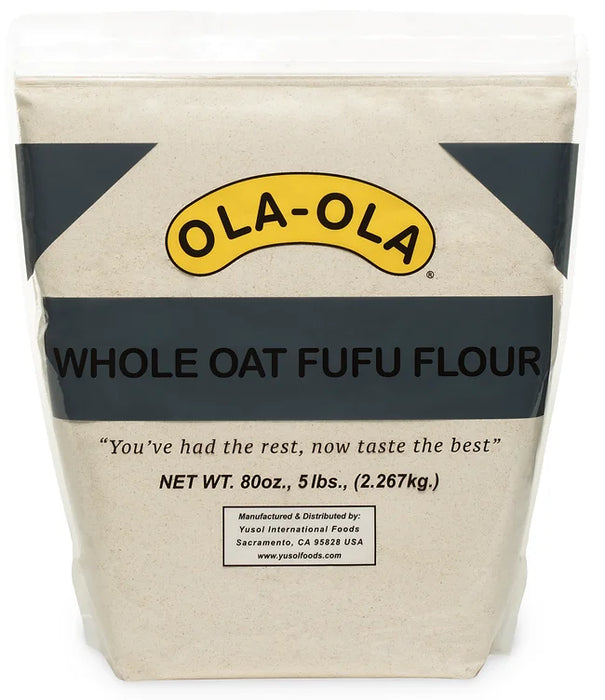 Ola Ola Whole Oat Fufu Flour 5lbs