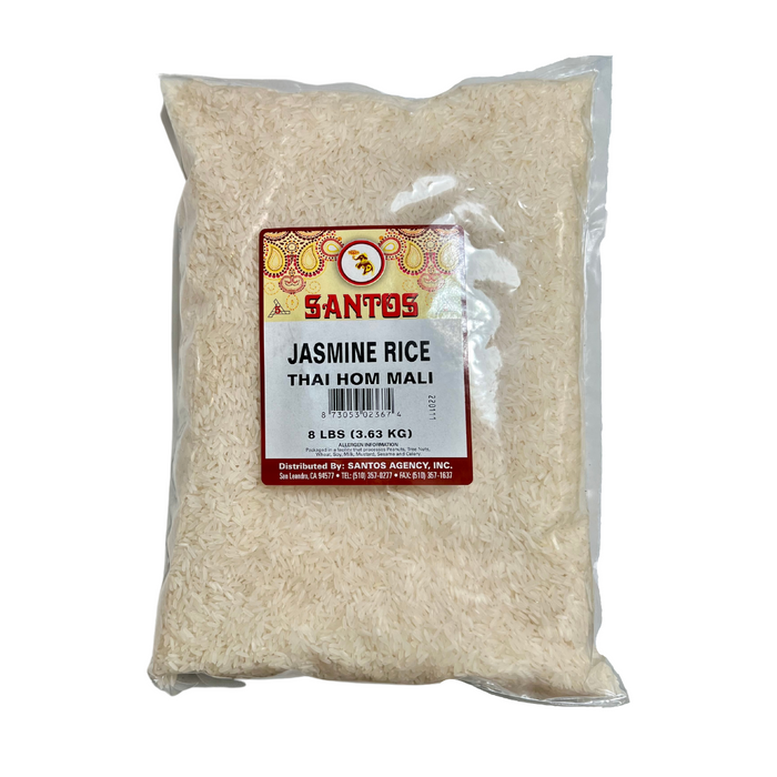 Santos Jasmine Rice (8lbs)