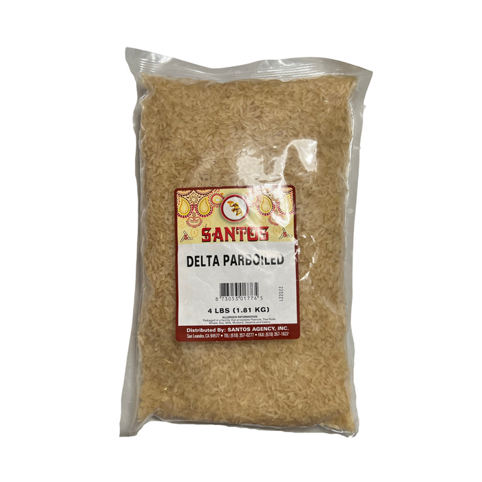 Santos Delta Parboiled Rice - 4lbs